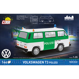 COBI Volkswagen T3 Polizei, Konstruktionsspielzeug Maßstab 1:35
