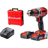 EINHELL Professional Akku-Schlagbohrschrauber TP-CD 18/50 Li-i BL, 18Volt rot/schwarz, 2x Li-Ionen Akku 2,0Ah