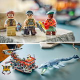 LEGO 77983 Jurassic World Mosasaurier-Angriff auf das Boot, Konstruktionsspielzeug 