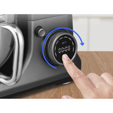 Medion Life 3-in-1 Digitale Küchenmaschine MD18430 grau, 1.200 Watt, 5 Liter Schüssel, inkl. Fleischwolf und Mixeraufsatz