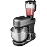 Medion Life 3-in-1 Digitale Küchenmaschine MD18430 grau, 1.200 Watt, 5 Liter Schüssel, inkl. Fleischwolf und Mixeraufsatz