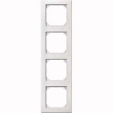 Merten Rahmen vierfach waagerecht und senkrecht montierbar weiß, Retail