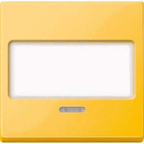 Merten Wippe Fenster mit Schriftfeld gelb, Retail
