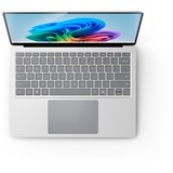 Microsoft Surface Laptop 7 Copilot+PC, Notebook platin, Qualcomm Snapdragon X Plus X1P-64-100, Qualcomm Adreno GPU, 16 GB LPDDR5X, 256 GB (256 GB SSD), Windows 11 Home