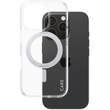 PanzerGlass Kickstand Case, Handyhülle transparent/silber, iPhone 16 Pro, MagSafe
