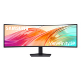 SAMSUNG ViewFinity S49F950UAU, LED-Monitor 124 cm (49 Zoll), schwarz, DQHD, VA, Curved, HDR, KVM, USB-Hub, USB-C, 120Hz Panel