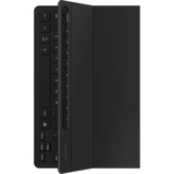 Samsung Book Cover Keyboard Slim, Tablethülle schwarz, DE-Layout, Samsung Galaxy Tab S9 | S9 FE | S10 FE | S10 Lite