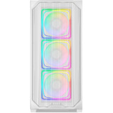 Sharkoon AK5M RGB Generalüberholt, Tower-Gehäuse weiß, Tempered Glass