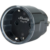 Shelly Plug PM Gen3, Steckdose schwarz