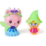 Spin Master Gabby's Dollhouse: Der Film - Queen Kitty Fee & Kätzchen Gnom Figuren-Set, Spielfigur 