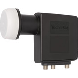 TechniSat Universal Single Cable Router mit 8 Unicable Frequenzen und 2 Legacy Ausgängen, LNB schwarz, Retail