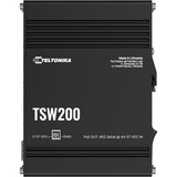 Teltonika TSW200, Switch schwarz, Industrieller POE+ Ethernet Switch