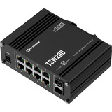 Teltonika TSW200, Switch schwarz, Industrieller POE+ Ethernet Switch