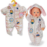ZAPF Creation BABY born® Schneeanzug Creme 43cm, Puppenzubehör 