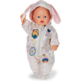 ZAPF Creation BABY born® Schneeanzug Creme 43cm, Puppenzubehör 