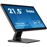 iiyama ProLite T2238MSC-B1, LED-Monitor 54.5 cm (21.5 Zoll), schwarz (matt), FullHD, IPS, Touchscreen