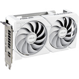ASUS Radeon RX 9060 XT DUAL WHITE Edition 16GB, Grafikkarte weiß