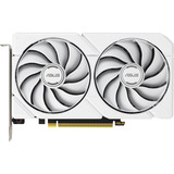 ASUS Radeon RX 9060 XT DUAL WHITE Edition 16GB, Grafikkarte weiß