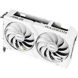 ASUS Radeon RX 9060 XT DUAL WHITE Edition 16GB, Grafikkarte weiß