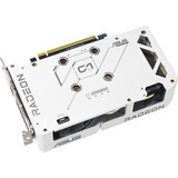 ASUS Radeon RX 9060 XT DUAL WHITE Edition 16GB, Grafikkarte weiß