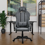 Arozzi Torretta Soft Fabric, Gaming-Stuhl grau, Ash