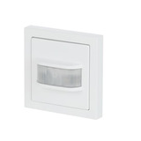 Busch-Jaeger Set Komfort Bewegungsmelder mit Relais-Einsatz und Abdeckrahmen wireless weiß, Retail