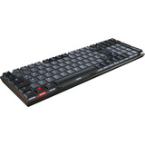 CHERRY KW 550 MX LP, Tastatur schwarz/grau, DE-Layout, Cherry MX Low Profile 2.0 Ivory