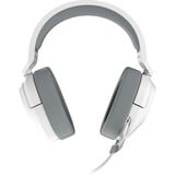 Corsair HS55 SURROUND, Gaming-Headset weiß/grau, Klinke