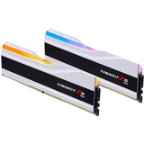 G.Skill DIMM 32 GB DDR5-7200 (2x 16 GB) Dual-Kit, Arbeitsspeicher weiß, F5-7200J3445G16GX2-TZ5RW, Ripjaws M5 RGB, INTEL XMP