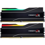 G.Skill DIMM 64 GB DDR5-6000 (2x 32 GB) Dual-Kit, Arbeitsspeicher schwarz, F5-6000J3238G32GX2-TZ5NR, Trident Z NEO RGB, AMD EXPO