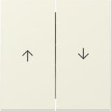 Gira Wippe zweifach mit Pfeilsymbol weiß, Retail