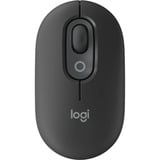 Logitech POP, Maus graphit, mit Emoji-Taste
