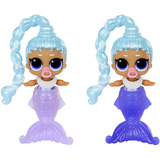 MGA Entertainment L.O.L. Surprise Mermaids! Makeover Magic Baby Sisters, Spielfigur sortierter Artikel, eine Figur