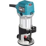 Makita Multifunktionsfräse RT0702CX2J, Fräsmaschine blau, 710 Watt, im MAKPAC Gr.4