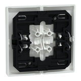 Merten Wippe Lotos Weiß Rollladenschalter Typ MEG3855-6035, einteilige Wippe, glänzend weiß (glänzend), Retail