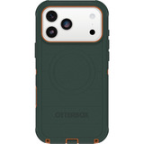 Otterbox Defender Pro, Handyhülle dunkelgrün/orange, iPhone 17 Pro Max, MagSafe