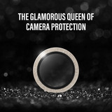 PanzerGlass Hoops Kameraschutz, Schutzfolie gold, iPhone 17 / 16 / 16 Plus