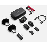 Rode Microphones Wireless Micro USB-C Camera Kit , Mikrofon schwarz, Plug&Play