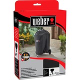 Weber Premium Abdeckhaube 7186, Schutzhaube schwarz, Für Master-Touch Premium Holzkohlegrills