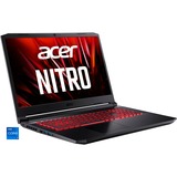 Acer Nitro 5 (AN517-54-79F6), Gaming-Notebook schwarz/rot, Windows 11 Home 64-Bit, 144 Hz Display