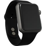 Apple Watch Series 3 Generalüberholt, Smartwatch grau/anthrazit, 38mm, Sportarmband, Aluminium-Gehäuse