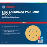 Bosch Professional Expert C470 Schleifblatt, Ø 150mm, K180 5 Stück, für Exzenterschleifer