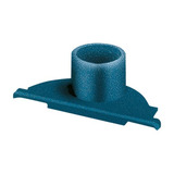 Busch-Jaeger Leitungseinführung für Rohre mit 20 Millimeter Durchmesser ohne Gewinde, Kabelführung blau, Retail