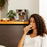 Cecotec Power Espresso 20 Barista Compact, Espressomaschine edelstahl (gebürstet), 1465 Watt