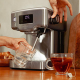 Cecotec Power Espresso 20 Barista Compact, Espressomaschine edelstahl (gebürstet), 1465 Watt