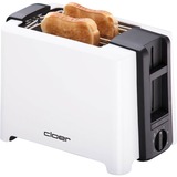 Cloer Full Size Toaster 3531  weiß/schwarz, 900 Watt, für 2 XXL-Toastscheiben