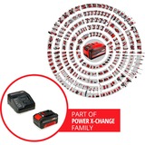 EINHELL Power-X-Change Starter-Kit A1, 18Volt 4Ah, Set schwarz/rot, Akku + Ladegerät