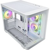FSP S380, Tower-Gehäuse weiß, Tempered Glass x 2