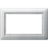 Gira Abdeckrahmen 1 1 zweifach, Abdeckung weiß, Retail