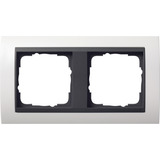 Gira Abdeckrahmen zweifach weiß (glänzend), Retail